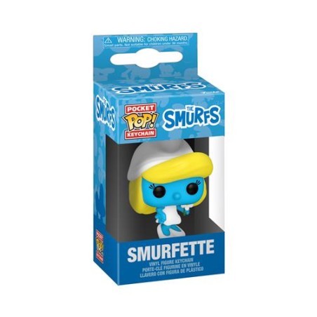 Pop Keychain  Puffi (smurf) Puffetta