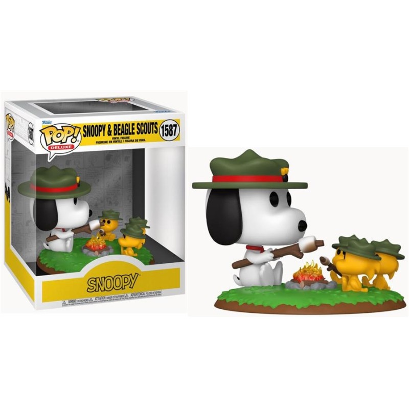 Pop Television Peanuts - Snoopy W/ Woodstock (Camping) 1587