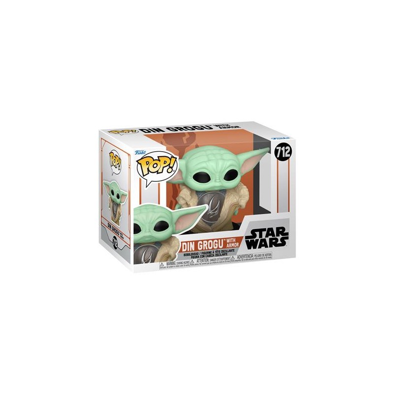 Pop Star Wars: The Mandalorian  Grogu (Armor) 712