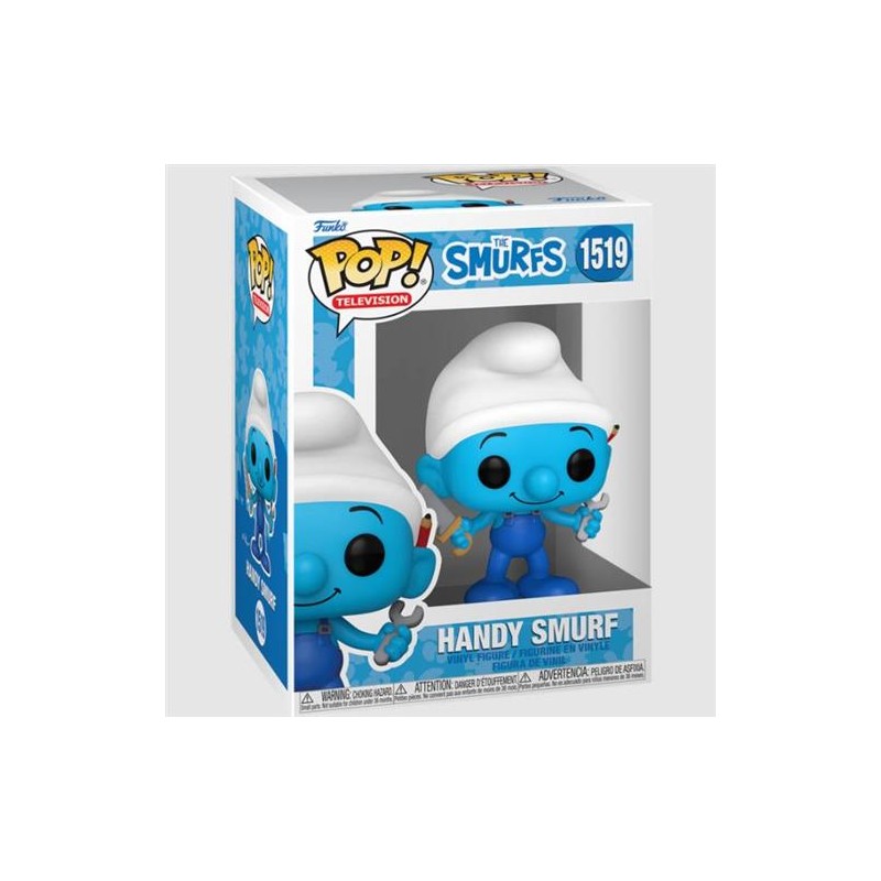 Pop television Smurfs - Handy Smurf 1519 Puffi