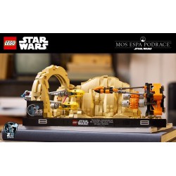 LEGO Star Wars 75380 Diorama Gara degli sgusci su Mos Espa