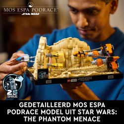 Diorama de la course de podracers de Mos Espa