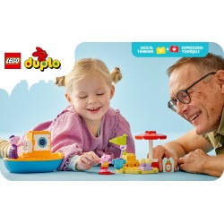 LEGO Duplo 10432 Viaggio in barca di Peppa Pig