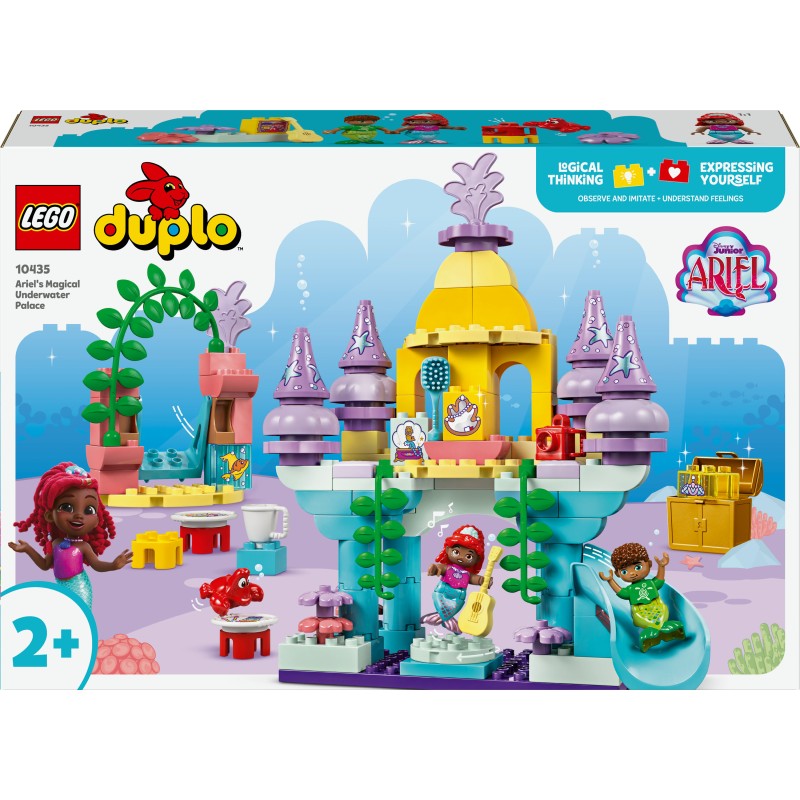 LEGO Duplo 10435 Il magico palazzo sottomarino di Ariel