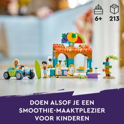 Le bar à smoothies de la plage