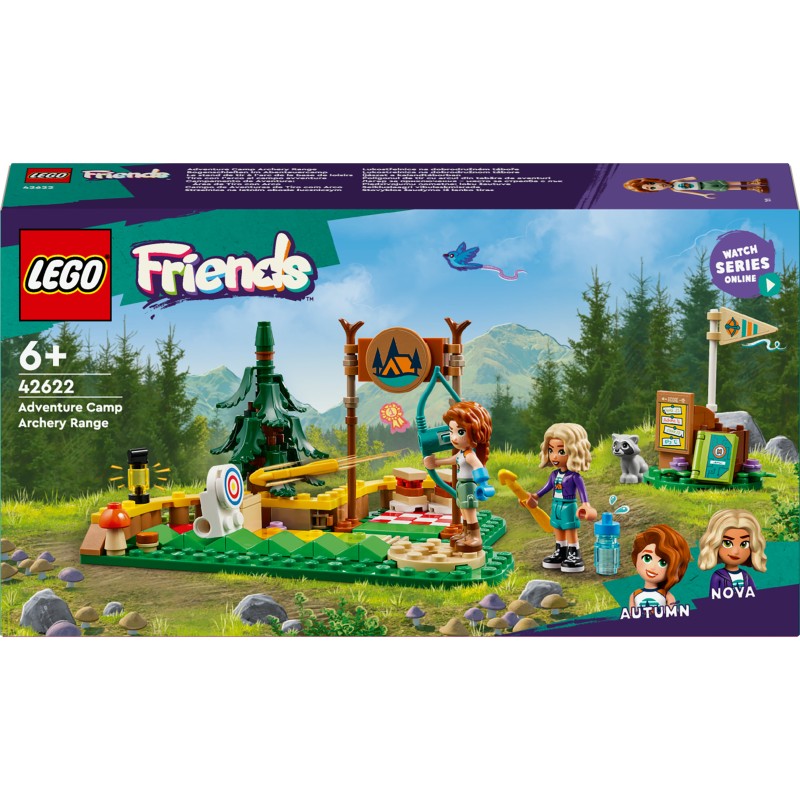 LEGO Friends 42622 Tiro con l’arco al campo avventure