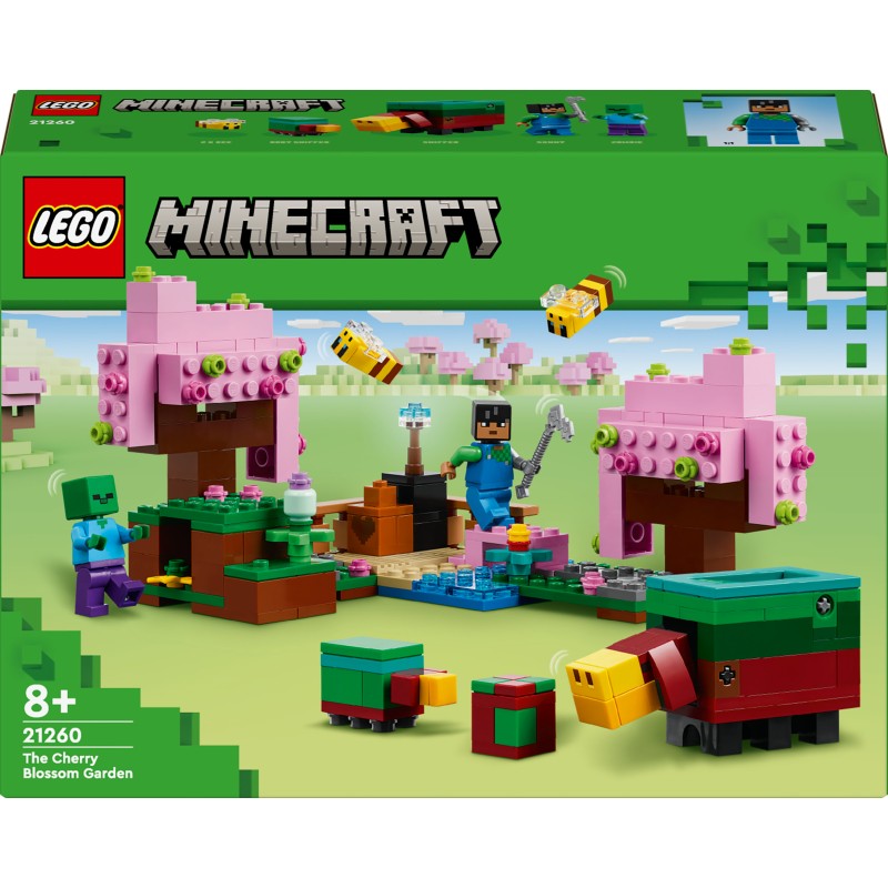 LEGO Minecraft 21260 Il giardino del ciliegio in fiore