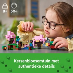 LEGO Minecraft 21260 Il giardino del ciliegio in fiore