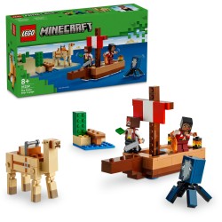 LEGO Minecraft 21259 Il viaggio del galeone dei pirati