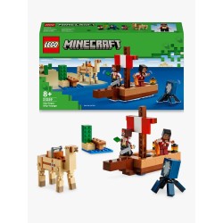 LEGO Minecraft 21259 Il viaggio del galeone dei pirati