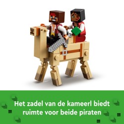 LEGO Minecraft 21259 Il viaggio del galeone dei pirati