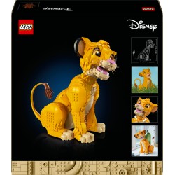 LEGO Disney 43247 Giovane Simba, Re Leone