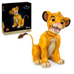 LEGO Disney 43247 Giovane Simba, Re Leone