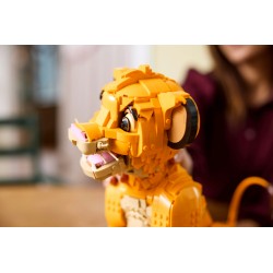 LEGO Disney 43247 Giovane Simba, Re Leone