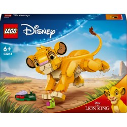 LEGO Disney 43243 Simba, il cucciolo del Re Leone