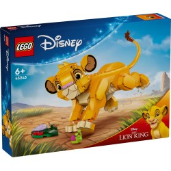 LEGO Disney 43243 Simba, il cucciolo del Re Leone