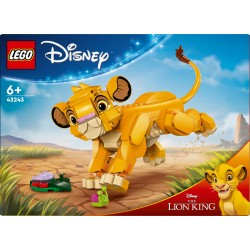 LEGO Disney 43243 Simba, il cucciolo del Re Leone