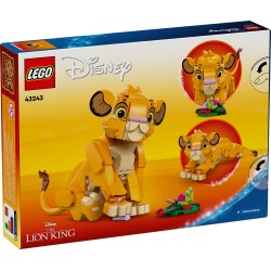 LEGO Disney 43243 Simba, il cucciolo del Re Leone