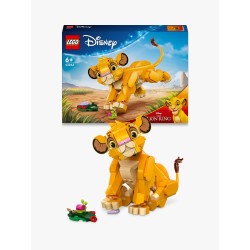 LEGO Disney 43243 Simba, il cucciolo del Re Leone