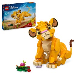 LEGO Disney 43243 Simba, il cucciolo del Re Leone