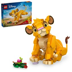 LEGO Disney 43243 Simba, il cucciolo del Re Leone