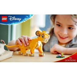 LEGO Disney 43243 Simba, il cucciolo del Re Leone