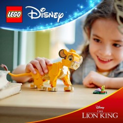 LEGO Disney 43243 Simba, il cucciolo del Re Leone