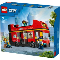 LEGO City 60407 Autobus turistico rosso a due piani