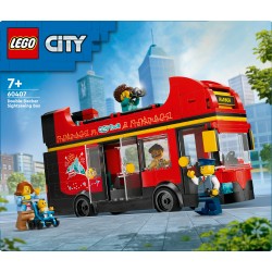 LEGO City 60407 Autobus turistico rosso a due piani