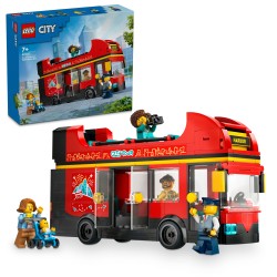 LEGO City 60407 Autobus turistico rosso a due piani