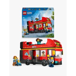 LEGO City 60407 Autobus turistico rosso a due piani