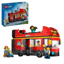 LEGO City 60407 Autobus turistico rosso a due piani