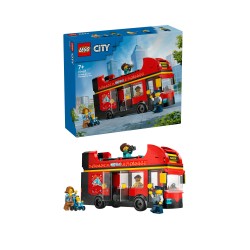 LEGO City 60407 Autobus turistico rosso a due piani