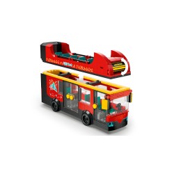 LEGO City 60407 Autobus turistico rosso a due piani