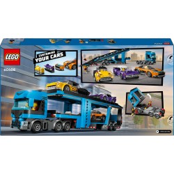 LEGO City 60408 Camion trasportatore con auto sportive