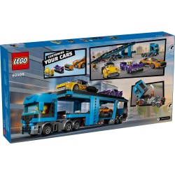 LEGO City 60408 Camion trasportatore con auto sportive