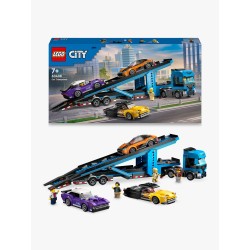 Car Transporter Truck with Sports Cars