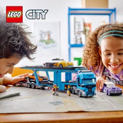 LEGO City 60408 Camion trasportatore con auto sportive