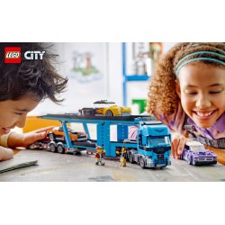 LEGO City 60408 Camion trasportatore con auto sportive