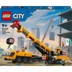 LEGO City 60409 Gru da cantiere mobile gialla