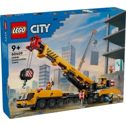 LEGO City 60409 Gru da cantiere mobile gialla