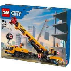 LEGO City 60409 Gru da cantiere mobile gialla