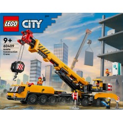 LEGO City 60409 Gru da cantiere mobile gialla