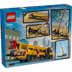 LEGO City 60409 Gru da cantiere mobile gialla