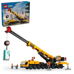 LEGO City 60409 Gru da cantiere mobile gialla