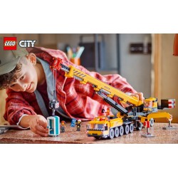 LEGO City 60409 Gru da cantiere mobile gialla