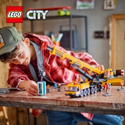 LEGO City 60409 Gru da cantiere mobile gialla