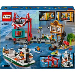 LEGO City 60422 Porto e nave merci