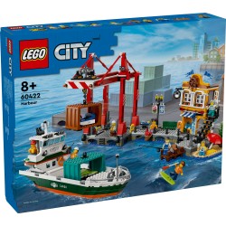 LEGO City 60422 Porto e nave merci