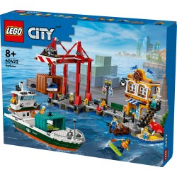 LEGO City 60422 Porto e nave merci